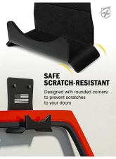 Xprite Wall Mount Storage 2 Door Hangers Jeep Wrangler 1976-2022                                     - WLB-0053-2D-FLAG - Image 4