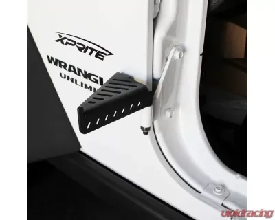 Xprite Front Foot Pegs with Slots Jeep Wrangler JK 2007-2018 - ZS-0029-G2