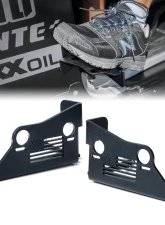 Xprite Front Foot Pegs with Jeep Flag Grille Jeep Wrangler JK 2007-2018                                     - ZS-0029-JK-FLAG - Image 5