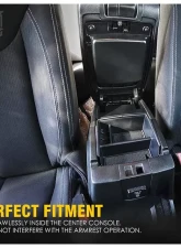 Xprite Center Console Organizer Jeep Wrangler JK | JKU 2011-2018                                     - ZS-0115-JK-G1 - Image 4
