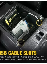 Xprite Center Console Organizer Jeep Wrangler JK | JKU 2011-2018                                     - ZS-0115-JK-G1 - Image 5