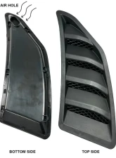 Xprite Red Rock Series Hood Replacement Air Vent Panels                                     - ZS-0118K-VENTS - Image 3