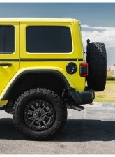 Xprite Bedrock Series Gas Cap Cover Without Key Latch Jeep Wrangler JL 2018+                                     - ZS-0133-JL-G1 - Image 7