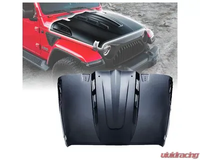 Xprite Avenger Series Heat Dispersion Hood Jeep Gladiator | Wrangler 2018+ - ZS-0136
