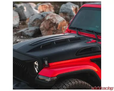 Xprite Avenger Series Heat Dispersion Hood Jeep Gladiator | Wrangler 2018+ - ZS-0136