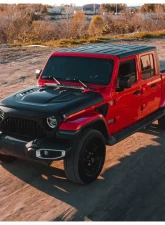 Xprite Hood w/ Functional Air Vents Jeep Wrangler Jeep Gladiator | Wrangler 2018+                                     - ZS-0137 - Image 3