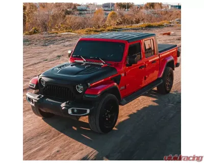 Xprite Hood w/ Functional Air Vents Jeep Wrangler Jeep Gladiator | Wrangler 2018+ - ZS-0137