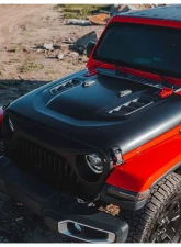 Xprite Hood w/ Functional Air Vents Jeep Wrangler Jeep Gladiator | Wrangler 2018+                                     - ZS-0137 - Image 4