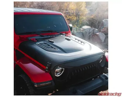 Xprite Hood w/ Functional Air Vents Jeep Wrangler Jeep Gladiator | Wrangler 2018+ - ZS-0137