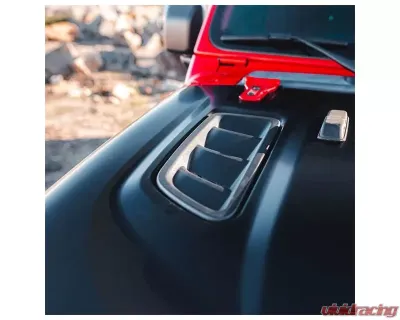 Xprite Hood w/ Functional Air Vents Jeep Wrangler Jeep Gladiator | Wrangler 2018+ - ZS-0137