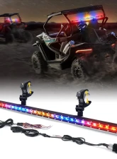 Xprite USA 32" Slim LED Rear Chase Light Bar | SL Series Red/Amber/White/Blue/Red                                     - UTV-RSL-G14-RYWBR - Image 5
