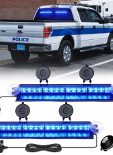 Xprite USA Windshield Dash Strobe Lights Blue                                     - WSL-G3-16IN-B - Image 6