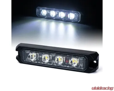 Xprite USA 5" Middle Replacement LED Module for Black Hawk Series Strobe Lights White - SL-B419-BULB-M-W