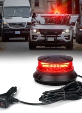 Xprite USA 24W Mini Beacon Strobe Light | Axis Series Red                                     - SL-BCN-G5-R - Image 5