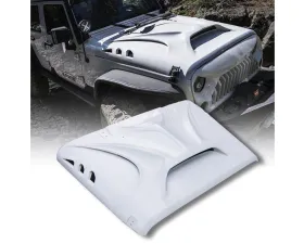 Xprite USA Fiberglass Hood with Scoop Vent | Beast Series Jeep Wrangler 2007-2018