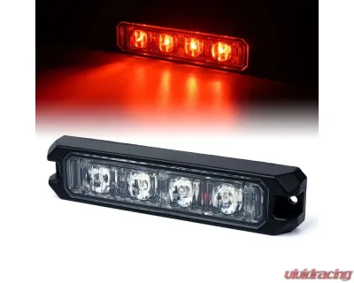 Xprite USA 5" Middle Replacement LED Module for Black Hawk Series Strobe Lights Red - SL-B419-BULB-M-R