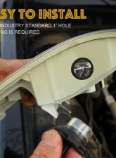 Xprite USA LED Hideaway Strobe Lights | Covert Series Red/Blue pcs                                     - 52013-4-RB - Image 4