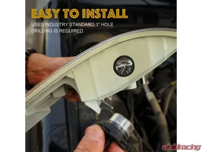 Xprite USA LED Hideaway Strobe Lights | Covert Series Red/Blue pcs - 52013-4-RB