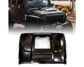 Xprite USA Hood with Functional Heat Extractor | ZR1 Jeep Wrangler JK 2007 - 2018