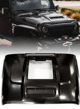 Xprite USA Hood with Functional Heat Extractor | ZR1 Jeep Wrangler JK 2007 - 2018                                     - JP-0138K-JK - Image 6