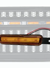 Xprite USA Replacement Amber LED Running Light Pod Grille Jeep Gladiator JL                                     - ZS-0106K-LIGHT - Image 3