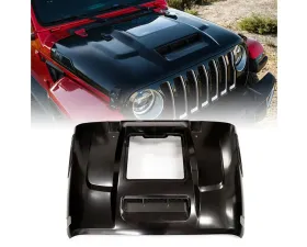 Xprite USA Hood with Functional Heat Extractor | ZR1 Jeep Wrangler | Jeep Gladiator JT  2018+