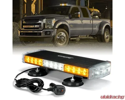 Xprite USA 18" Rooftop Mini Light Bar with Magnetic Mount - SL-L47M-17IN-G2-WY