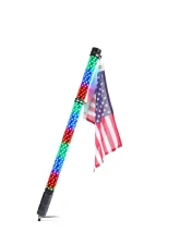 Xprite USA RGB-W Fat Whip Lights 2ft 2pcs                                     - DL-WL42MM-CHASE+W-2FT-BT+RF-2PC - Image 9