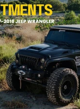 Xprite USA Hood with Functional Heat Extractor | ZR1 Jeep Wrangler JK 2007 - 2018                                     - JP-0138K-JK - Image 3
