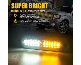 Xprite USA Xprite Replacement Tactical Series LED Marker Strobe Lighthead White/Amber