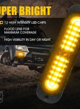 Xprite USA Xprite Replacement Tactical Series LED Marker Strobe Lighthead Amber                                     - 52027-Y-1PC - Image 4