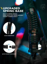 Xprite USA RGB LED Whip Lights with Spring Mount 3ft                                     - DL-WL-CHASE-3FT-BT+RF - Image 3