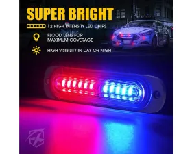 Xprite USA Xprite Replacement Tactical Series LED Marker Strobe Lighthead Red/Blue Mix