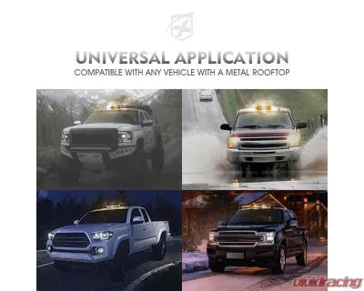 Xprite USA 18" Rooftop Mini Light Bar with Magnetic Mount - SL-L47M-17IN-G2-WY