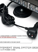 Xprite USA 18" Rooftop Mini Light Bar with Magnetic Mount                                     - SL-L47M-17IN-G2-WY - Image 5