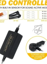 Xprite USA RGB Interior Light Strips - Powered by Cigarette Plug                                     - DL-IL-G8 - Image 7