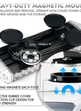 Xprite USA 18" Rooftop Mini Light Bar with Magnetic Mount                                     - SL-L47M-17IN-G2-WY - Image 6