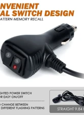 Xprite USA 24W Mini Beacon Strobe Light | Axis Series Blue                                     - SL-BCN-G5-B - Image 4