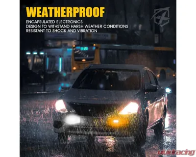 Xprite USA Xprite Replacement Tactical Series LED Marker Strobe Lighthead White/Amber - 52027M-WY-1PC