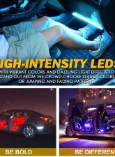 Xprite USA RGB Interior Light Strips - Powered by Cigarette Plug                                     - DL-IL-G8 - Image 4