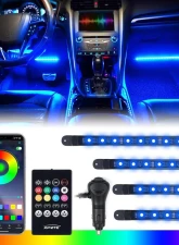 Xprite USA RGB Interior Light Strips - Powered by Cigarette Plug                                     - DL-IL-G8 - Image 8