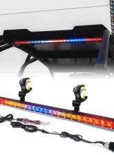 Xprite USA 32" Slim LED Rear Chase Light Bar | SL Series Red/Amber/Blue/Amber/Red                                     - UTV-RSL-G14-RYBYR - Image 5