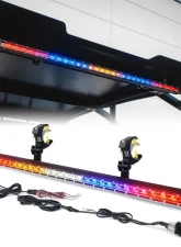Xprite USA 32" Slim LED Rear Chase Light Bar | SL Series Red/Amber/White/Blue/Red                                     - UTV-RSL-G14-RYWBR - Image 5