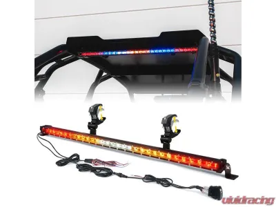 Xprite USA 32" Slim LED Rear Chase Light Bar | SL Series Red/Amber/White/Amber/Red - UTV-RSL-G14-RYWYR