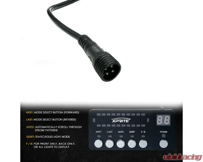 Xprite USA Xprite Replacement Control Box for Crane Series 48" LED Rooftop Strobe Light Bar - SL-8607-CB