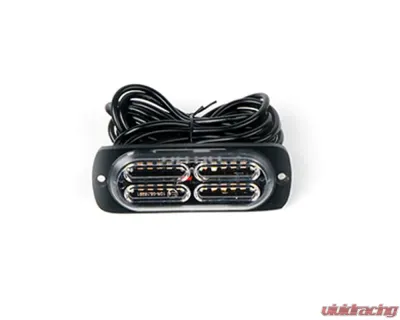 Xprite USA Replacement Lighthead for Tactical 24 Series Strobe Lights White/Amber - 52028M-WY-1PC