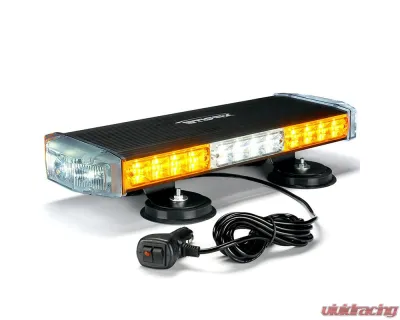 Xprite USA 18" Rooftop Mini Light Bar with Magnetic Mount - SL-L47M-17IN-G2-WY