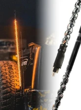 Xprite USA CB Radio Antenna with Amber Whip Light 4FT                                     - XP-DL-CB-ANT-G3-Y - Image 9