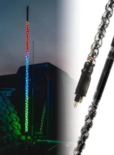 Xprite USA CB Radio Antenna with RGB Whip Light 4FT                                     - XP-DL-CB-ANT-G3-CHASE - Image 7