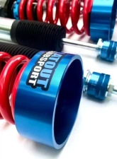 Flatout Suspension CS Coilovers Tesla Model X 2015-2025                                     - SR-MODELX - Image 2
